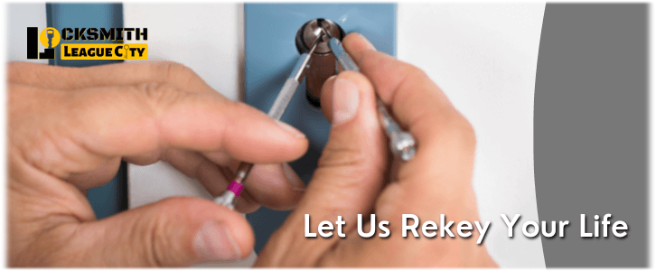 Rekey Locks in League City TX